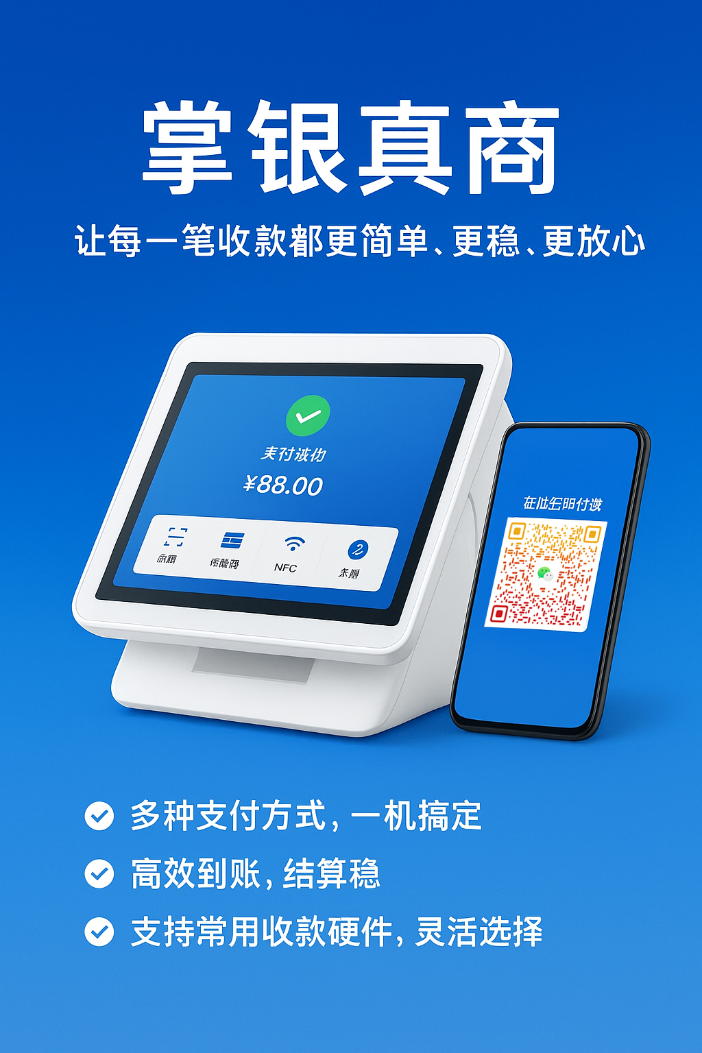 掌银真商：让每一笔收款都更简单、更稳、更放心 
